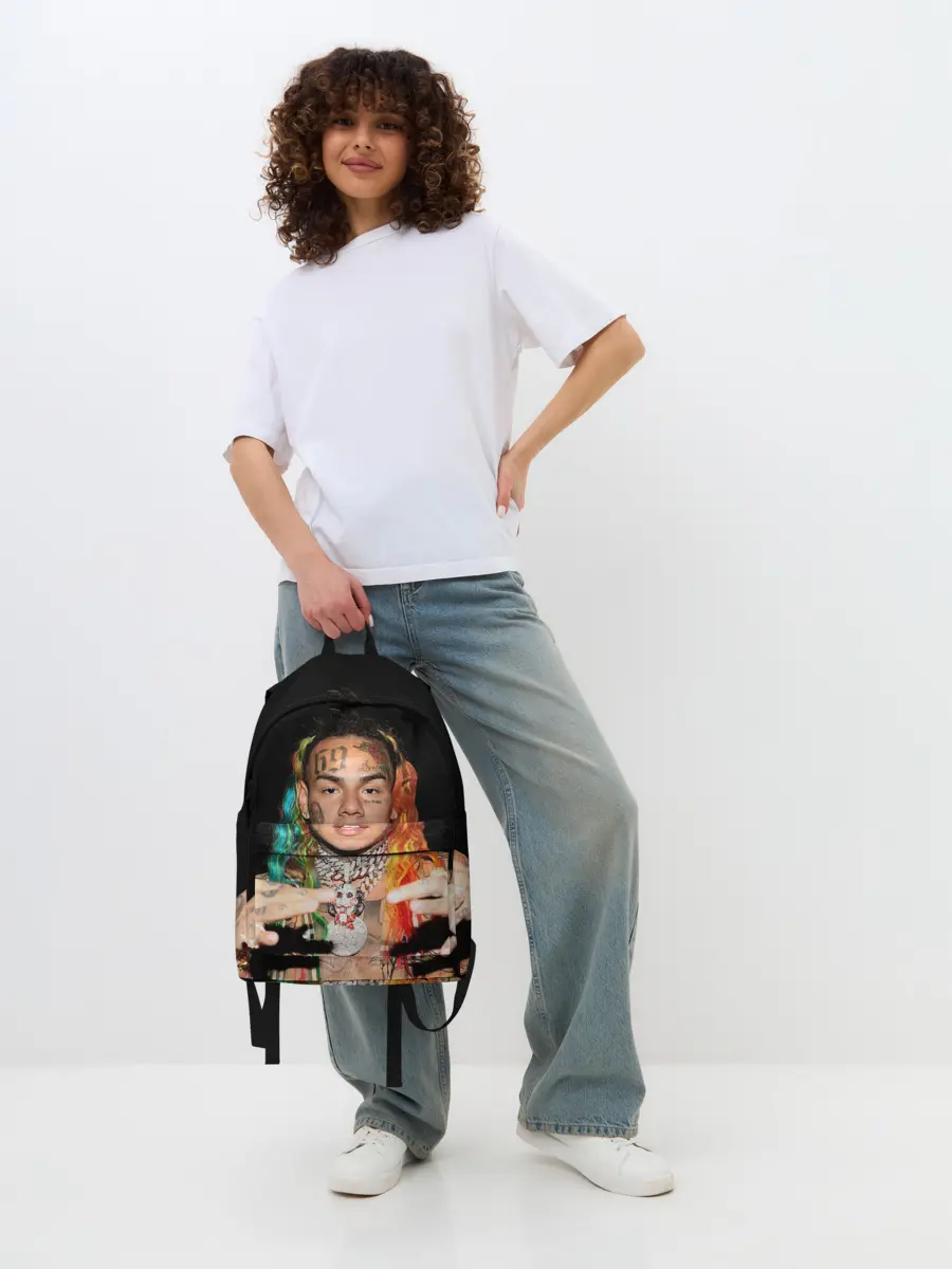 Рюкзак джинсовый / 6IX9INE