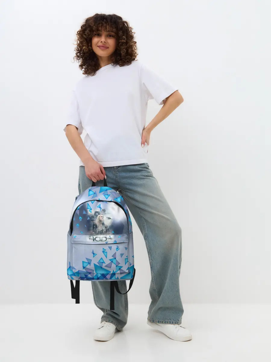 Рюкзак джинсовый / Сериал Сотня