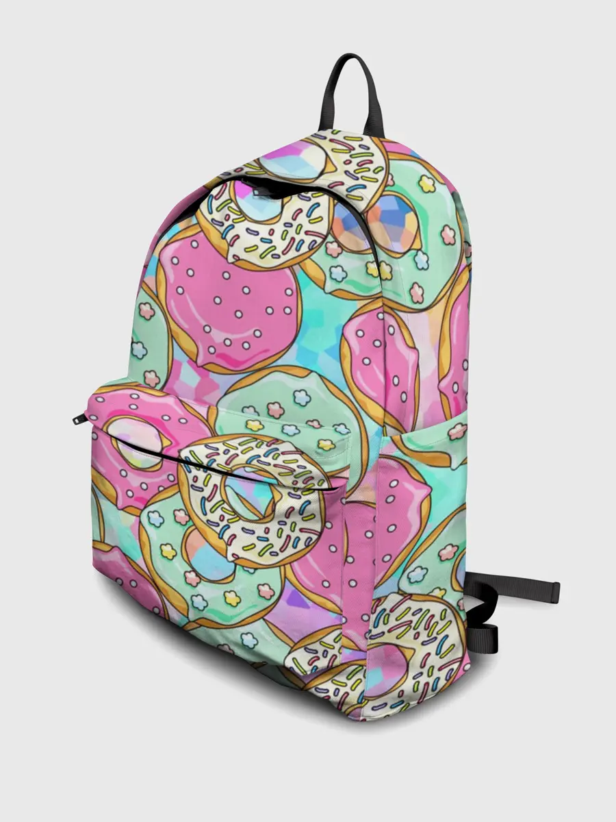 Рюкзак джинсовый / Пончики