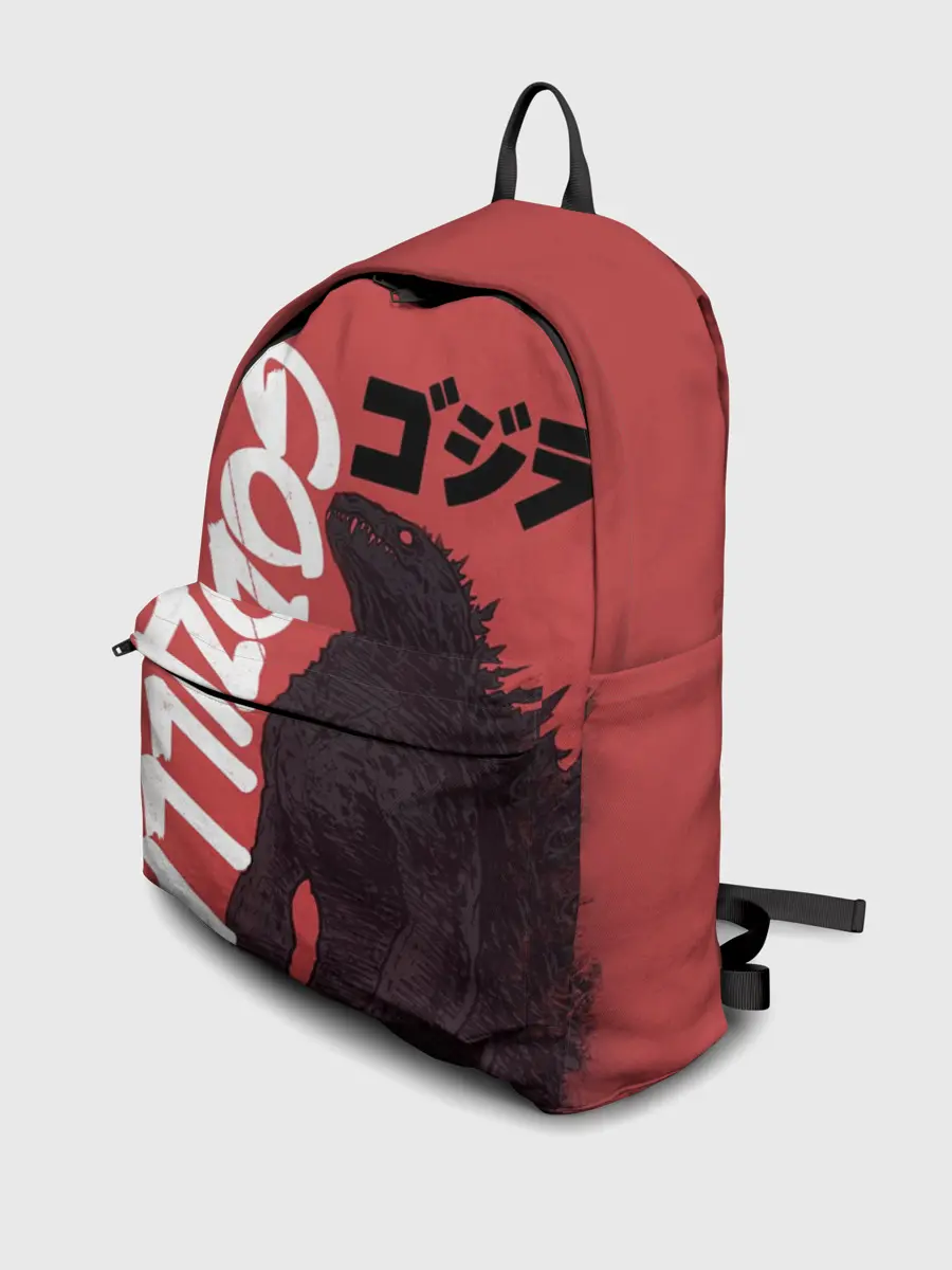 Рюкзак джинсовый / Godzilla