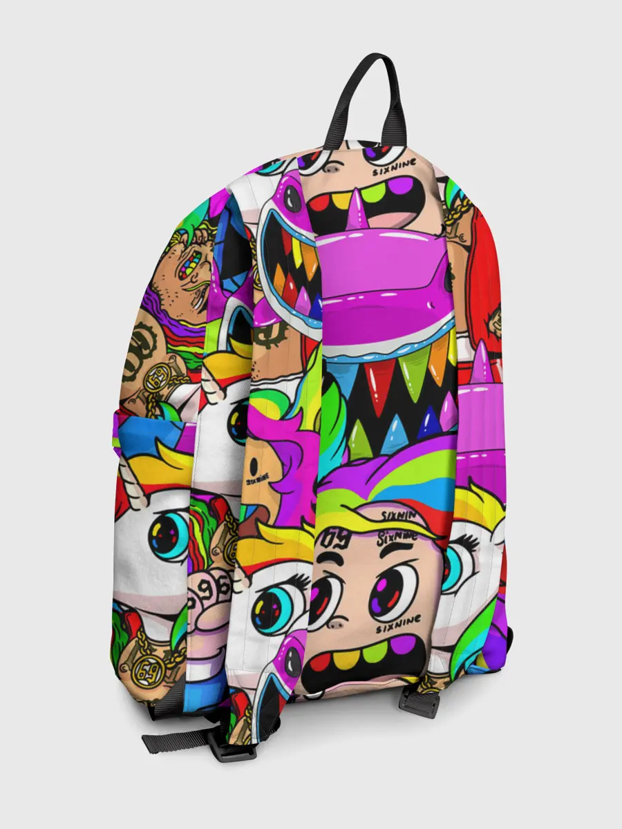 Рюкзак джинсовый / 6IX9INE