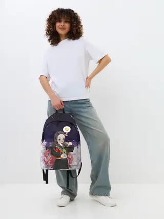 Рюкзак джинсовый / Незуко