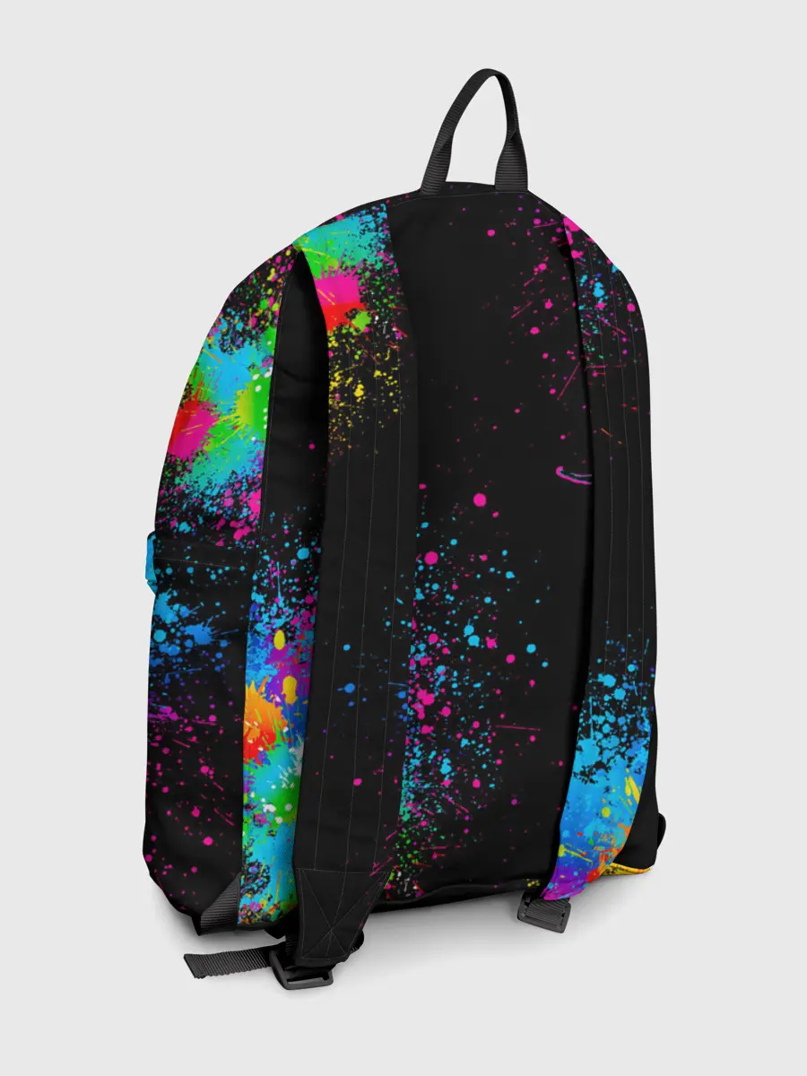 Рюкзак джинсовый / Брызги красок