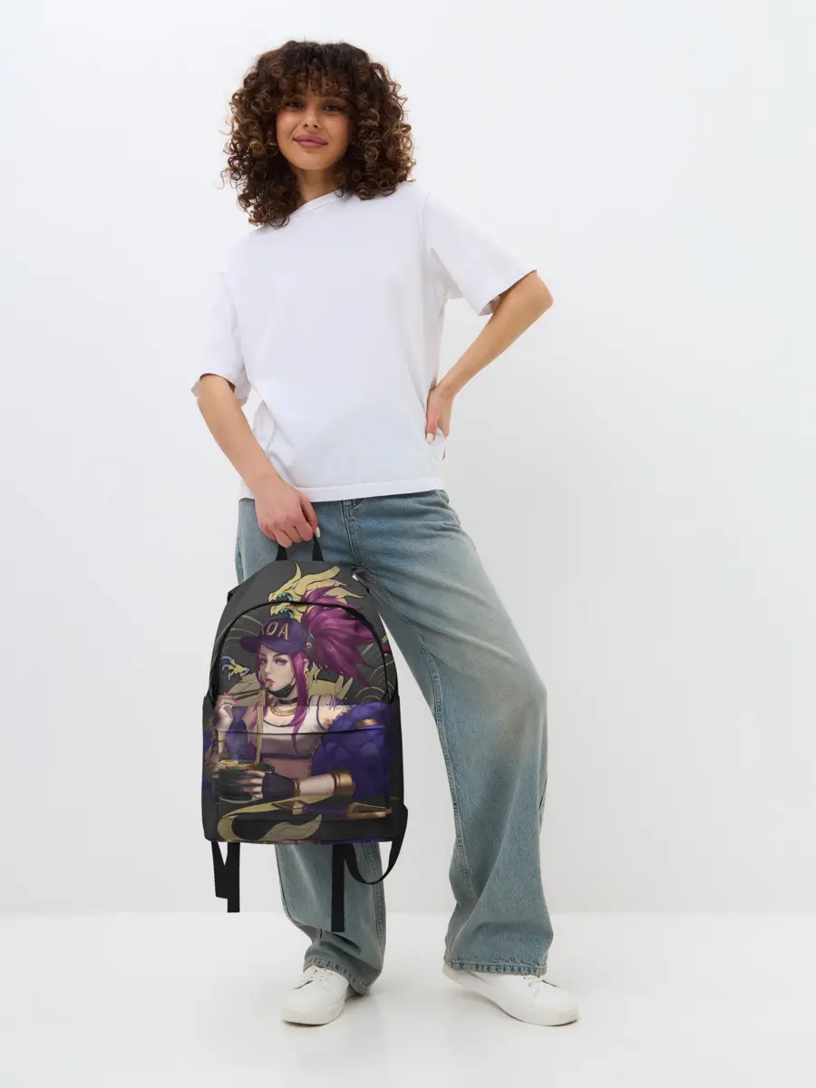 Рюкзак джинсовый / League of legends KDA