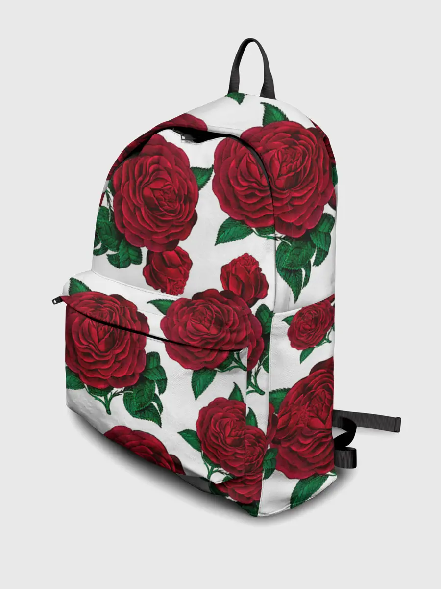 Рюкзак джинсовый / Винтажные розы