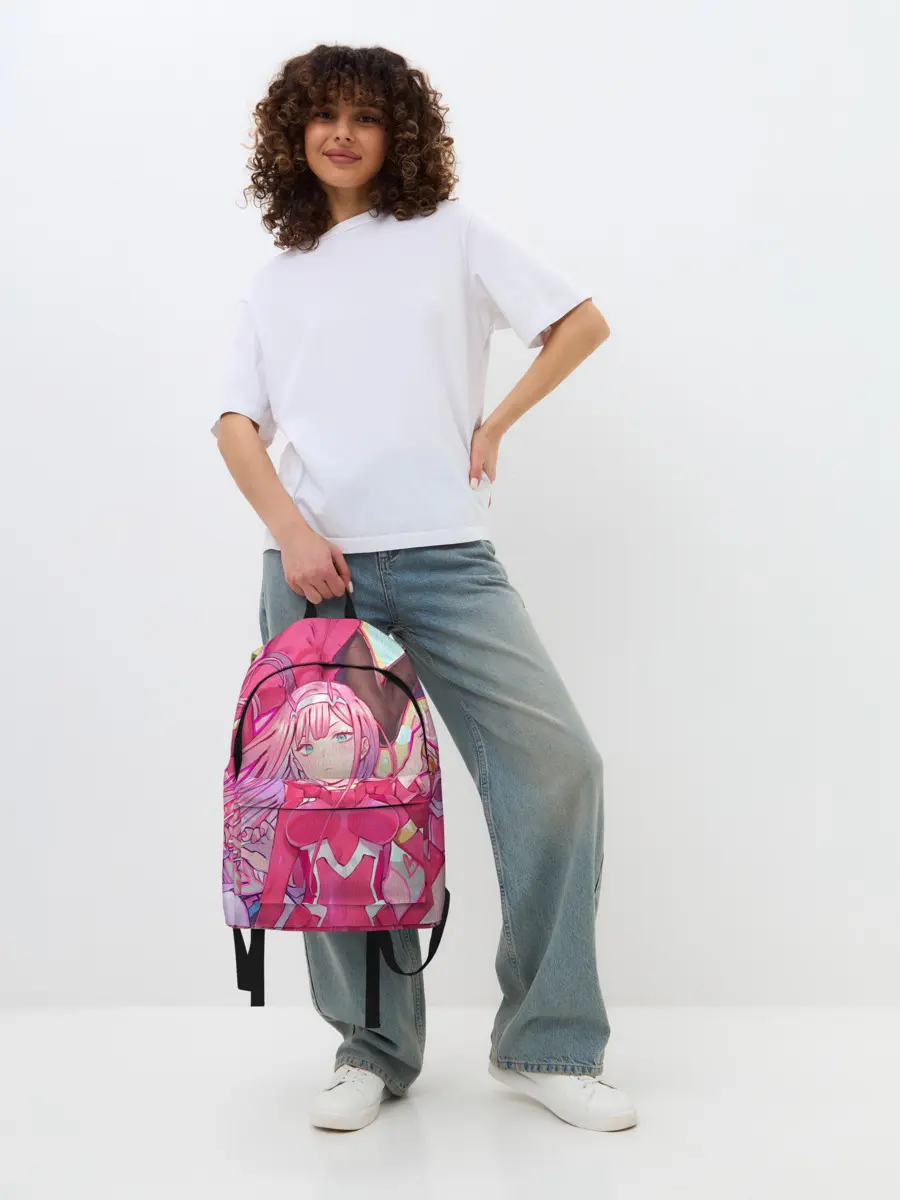 Рюкзак джинсовый / ноль два разная