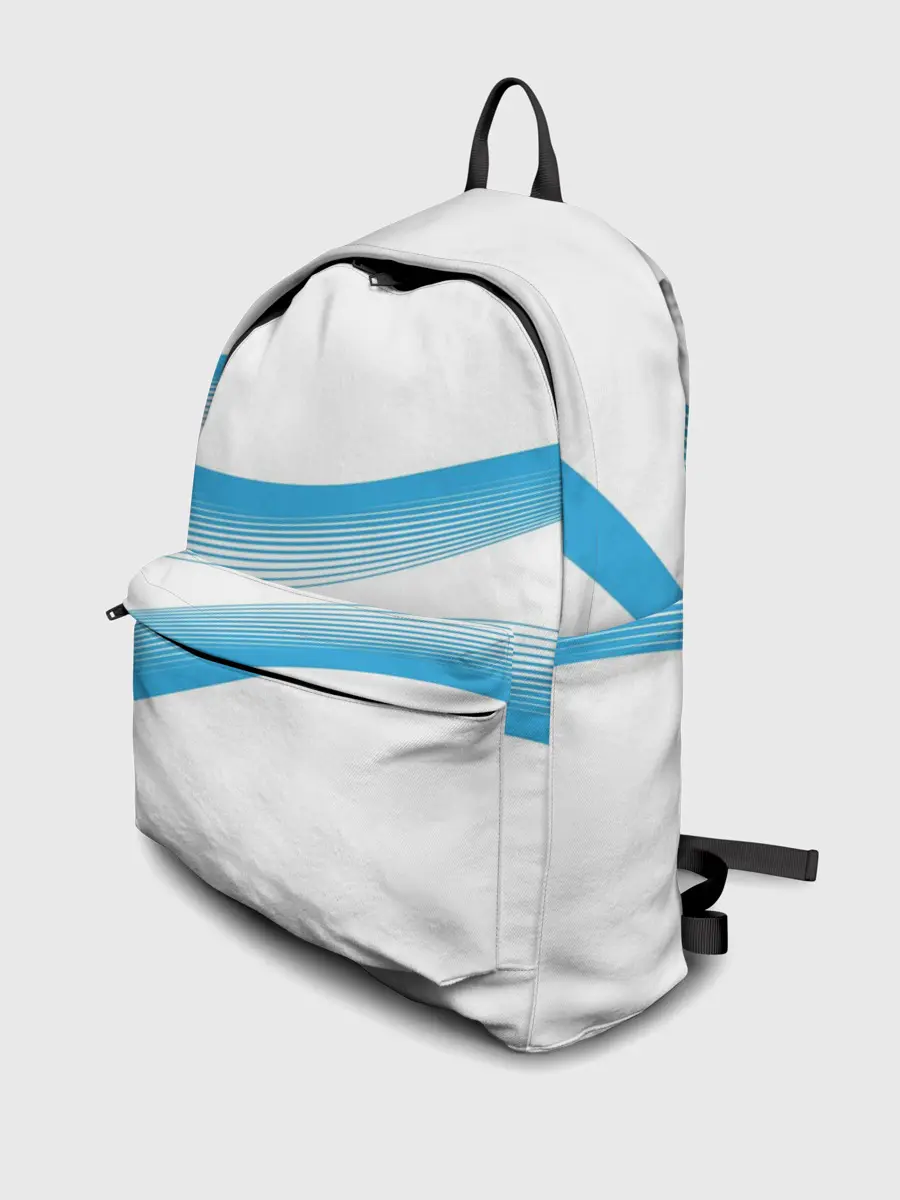 Рюкзак джинсовый / Волны