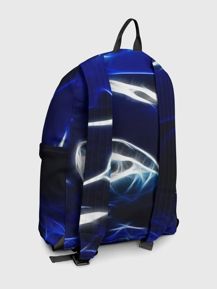 Рюкзак джинсовый / ДЕЛЬФИН В МОРЕ.