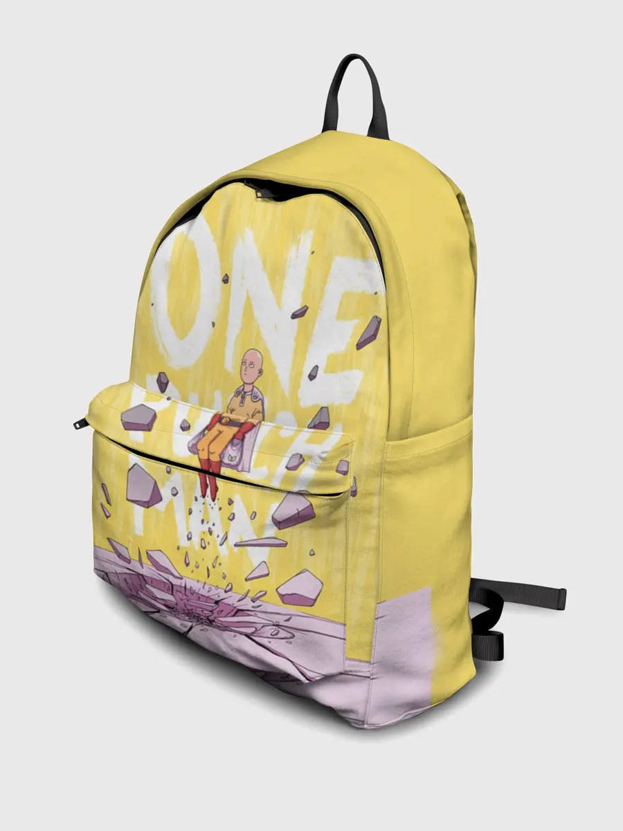 Рюкзак джинсовый / Взлет Сайтамы