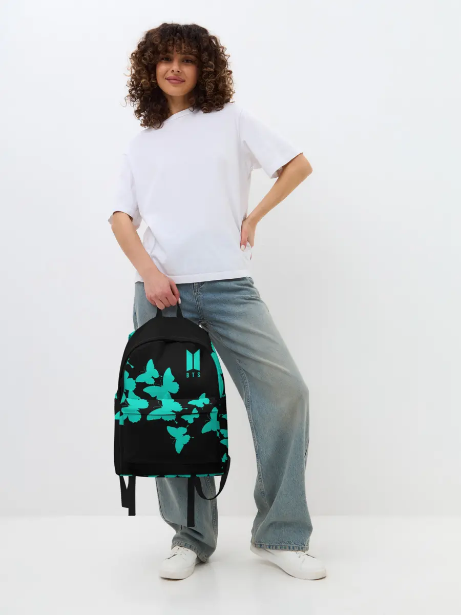 Рюкзак джинсовый / BTS