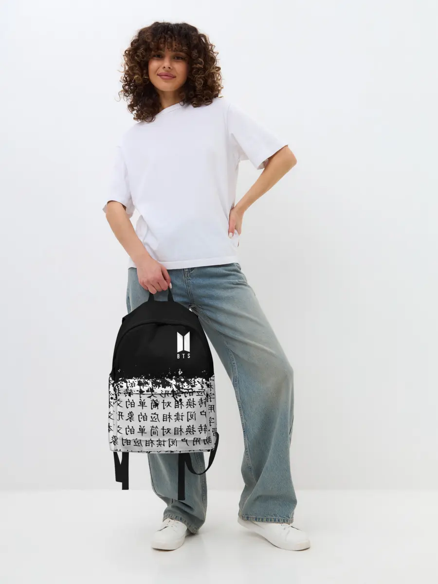 Рюкзак джинсовый / BTS