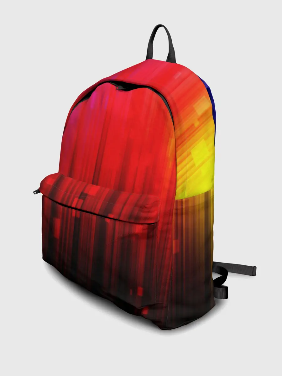 Рюкзак джинсовый / АБСТРАКТНЫЕ КРАСКИ