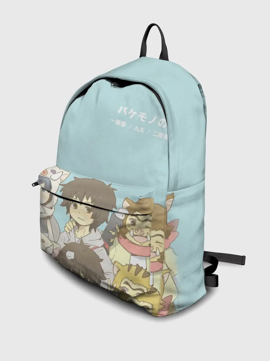 Рюкзак джинсовый / Ученик Чудовища персонажи