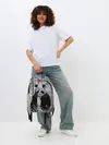 Рюкзак джинсовый / Грустная Панда