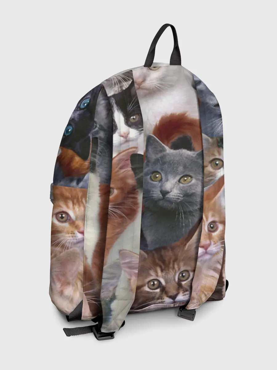 Рюкзак джинсовый / КОТЯТКИ