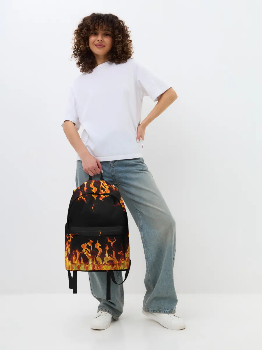 Рюкзак джинсовый / FIRE | ОГОНЬ