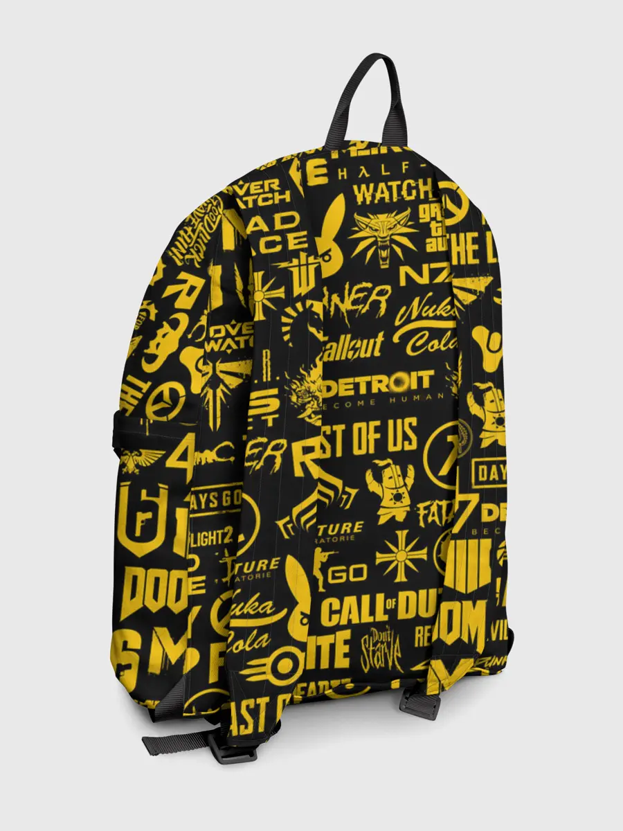 Рюкзак джинсовый / ЛОГОТИПЫ ИГР