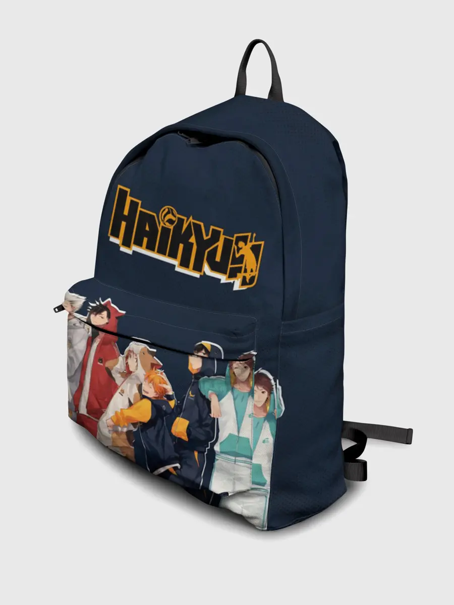 Рюкзак джинсовый / Haikyuu