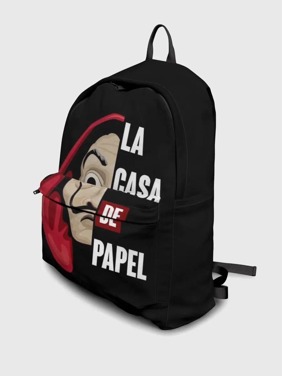 Рюкзак джинсовый / Бумажный Дом