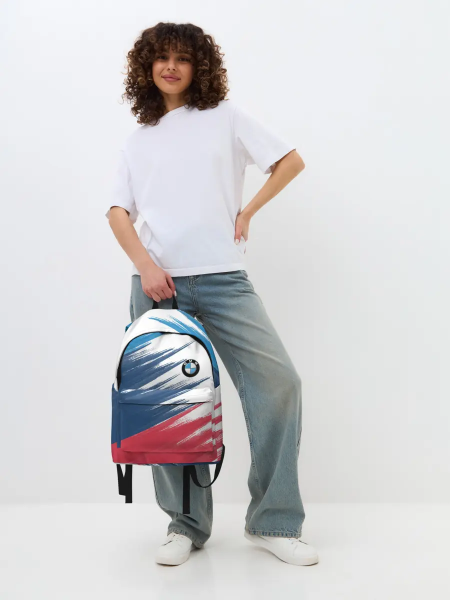 Рюкзак джинсовый / BMW