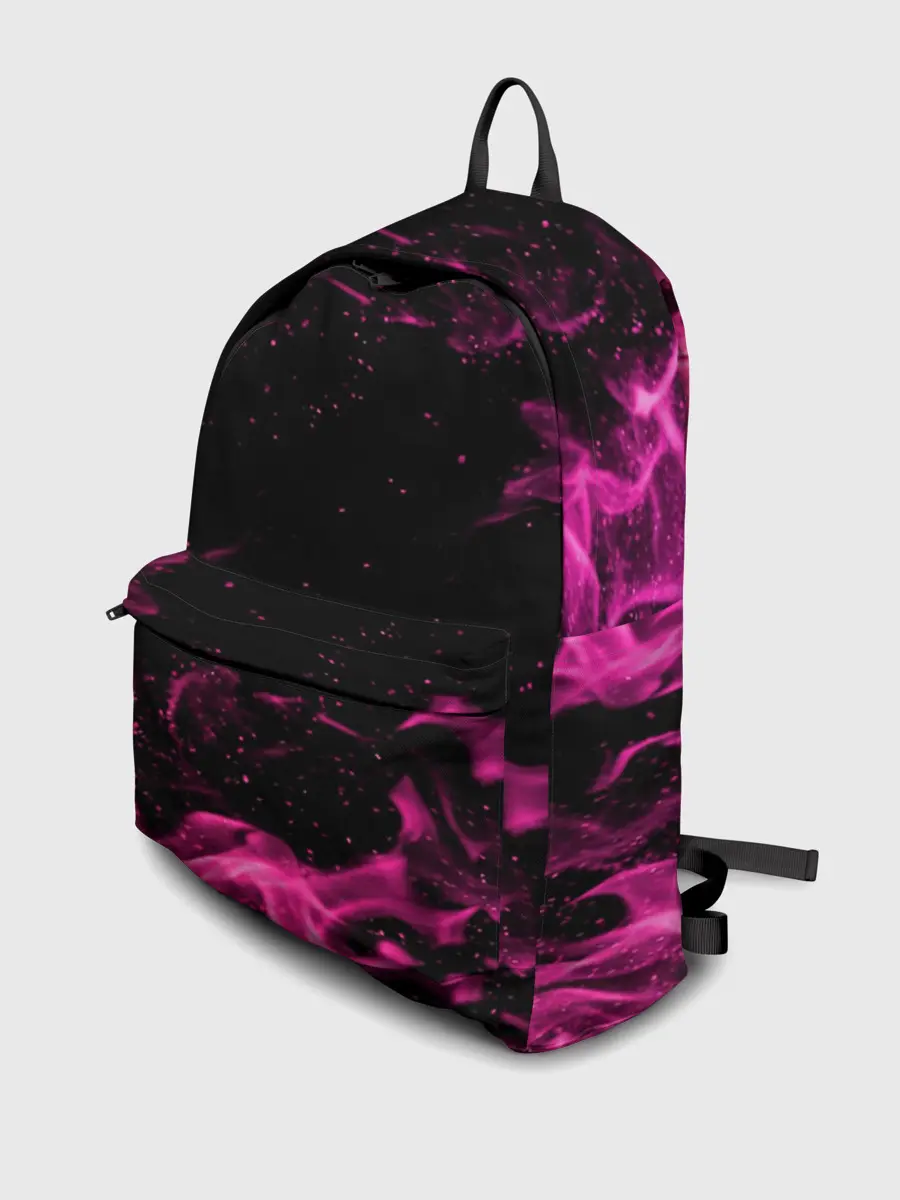 Рюкзак джинсовый / ОГОНЬ НЕОН