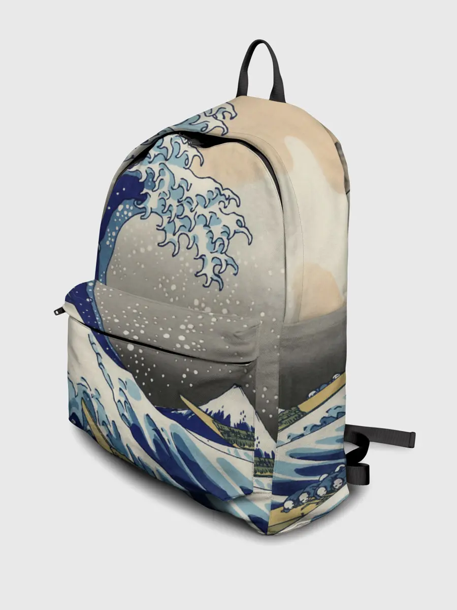 Рюкзак джинсовый / ЯПОНСКАЯ КАРТИНА