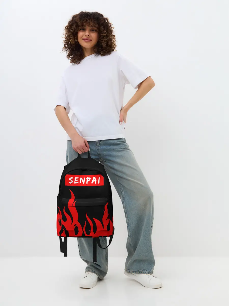 Рюкзак джинсовый / SENPAI