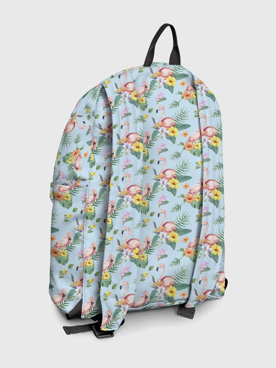 Рюкзак джинсовый / ФЛАМИНГО