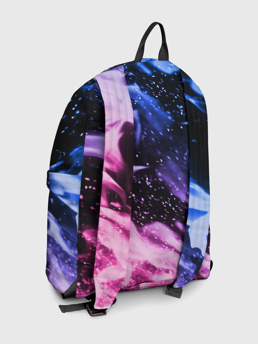 Рюкзак джинсовый / НЕОНОВЫЙ ОГОНЬ | NEON FLAME