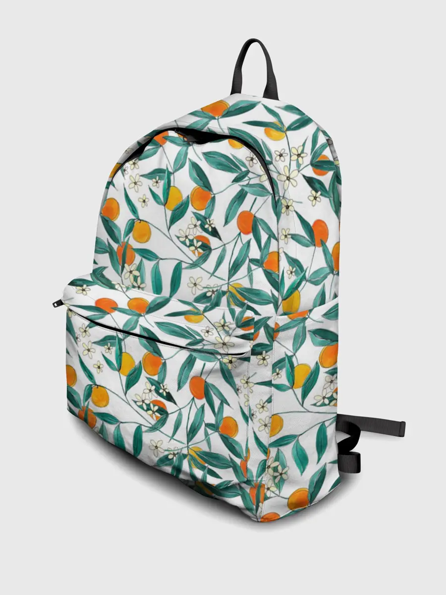 Рюкзак джинсовый / Оранжевое лето