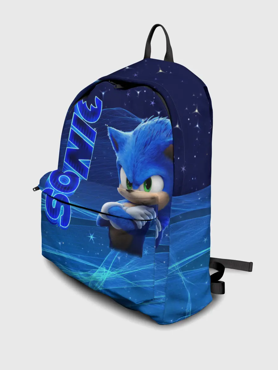 Рюкзак джинсовый / соник