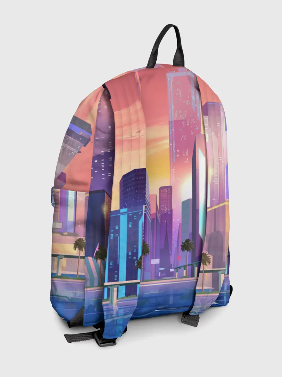 Рюкзак джинсовый / Vice city