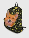 Рюкзак джинсовый / Corgi | Stars