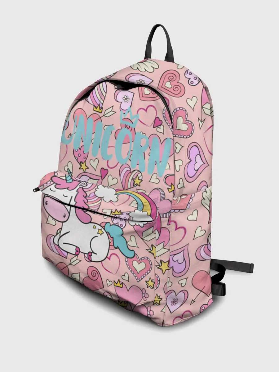 Рюкзак джинсовый / Unicorn | Единорожка