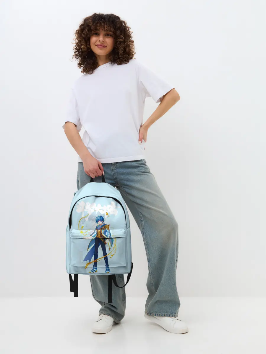 Рюкзак джинсовый / Боевой континент