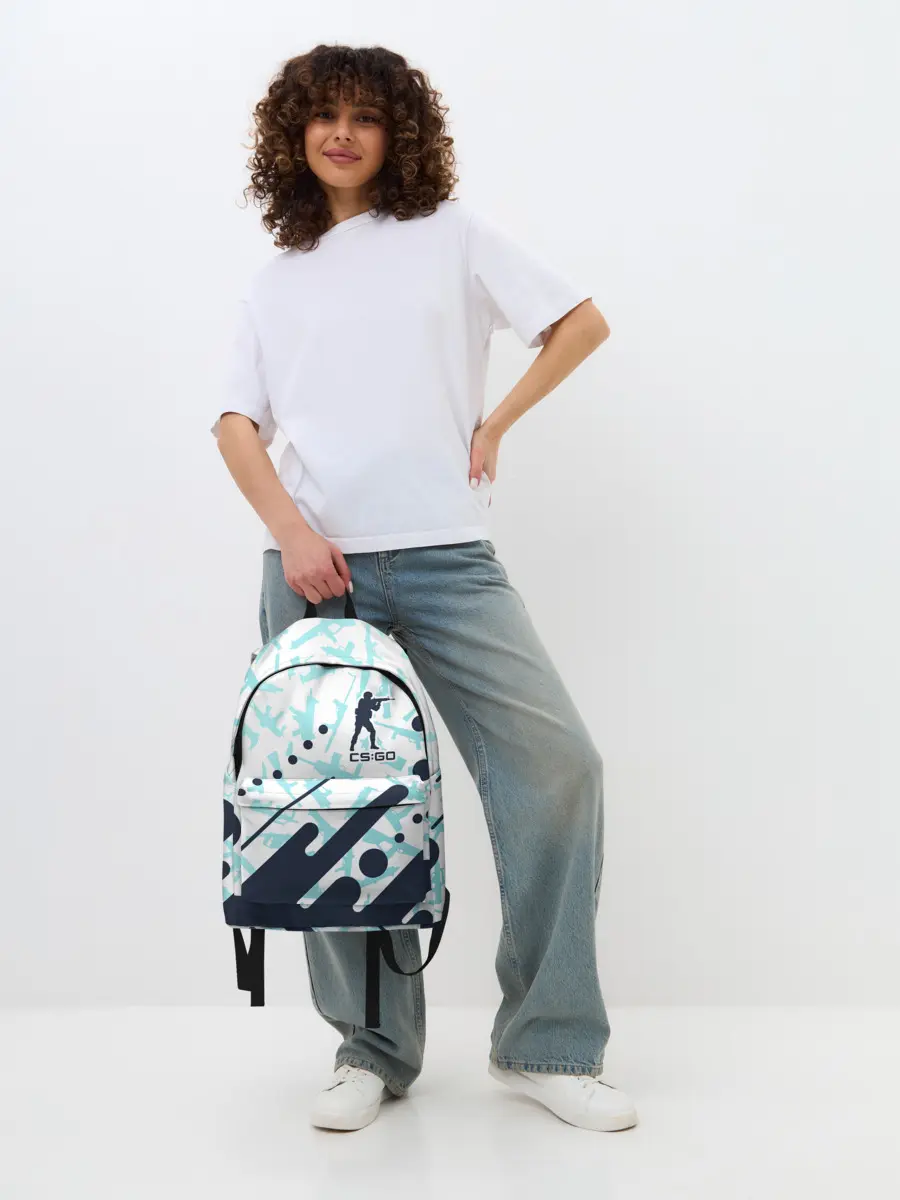 Рюкзак джинсовый / CS GO | КС ГО