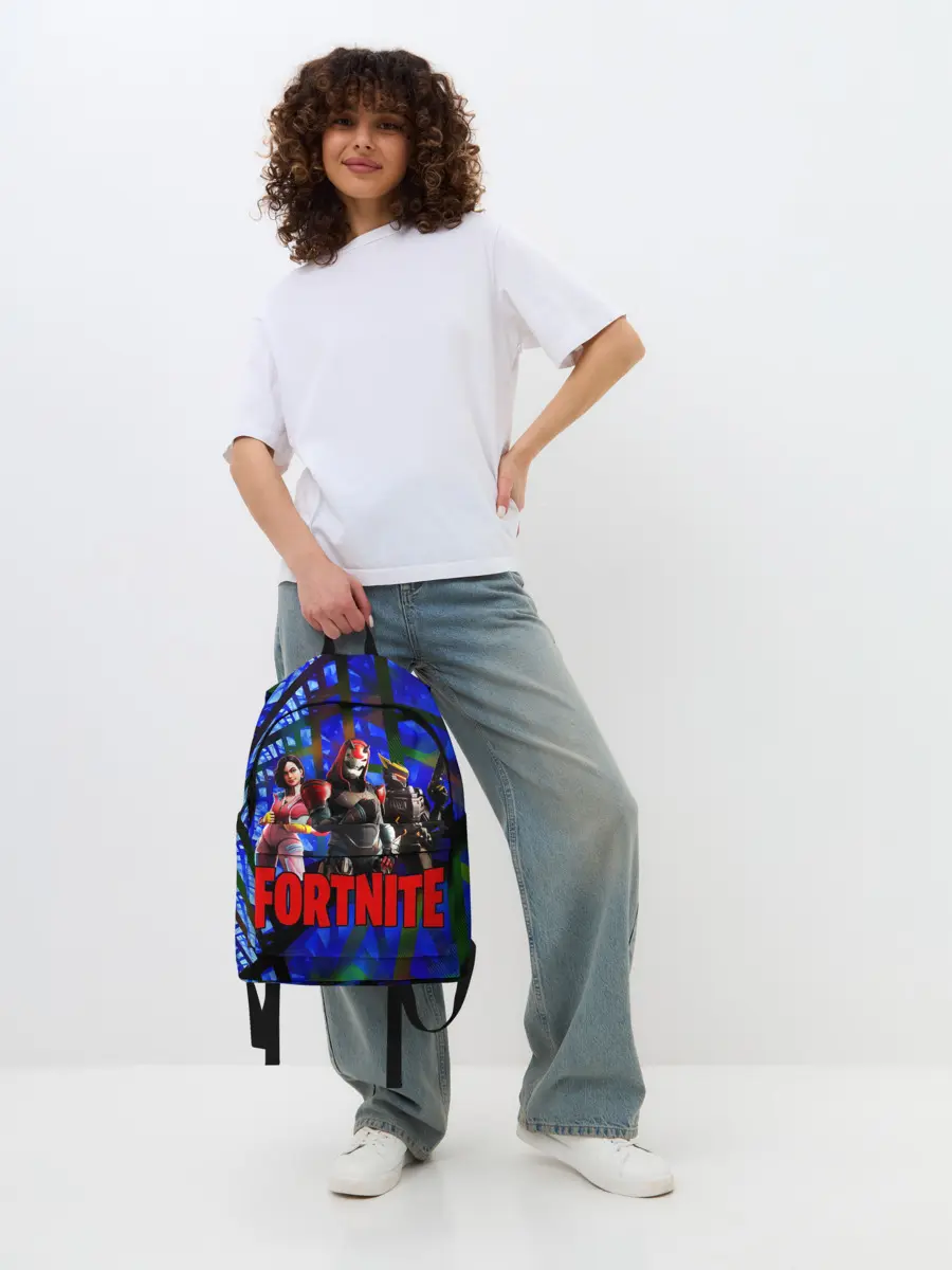 Рюкзак джинсовый / Fortnite