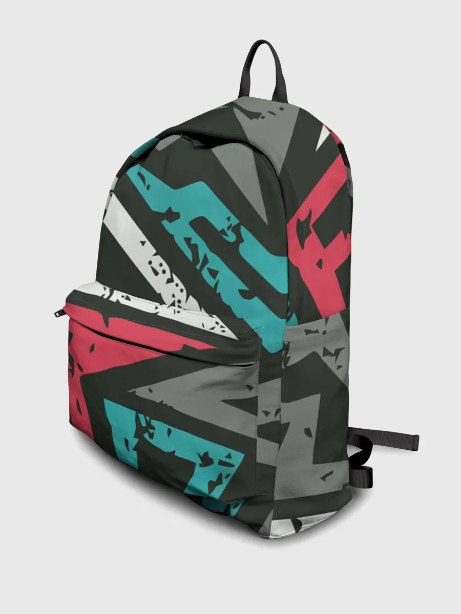 Рюкзак джинсовый / Geometric Abstraction