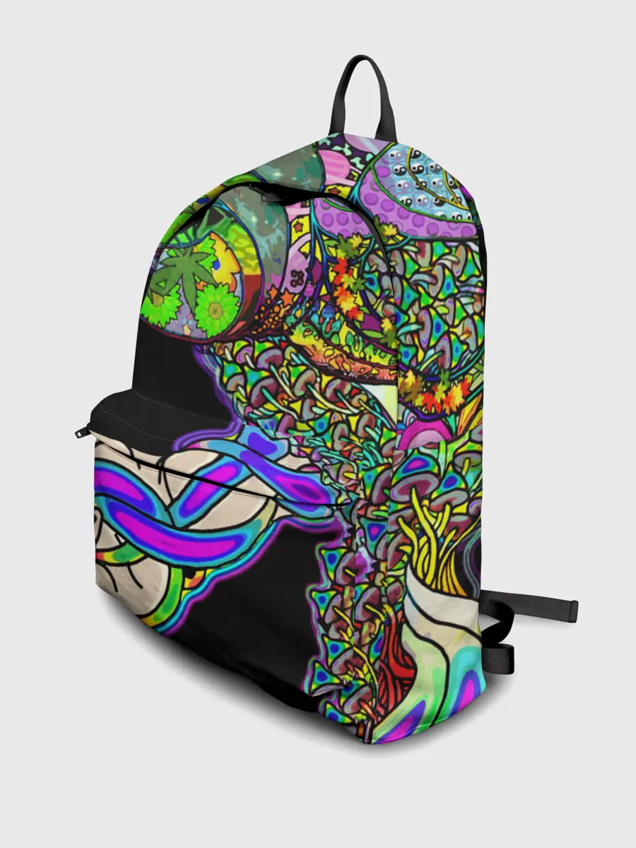 Рюкзак джинсовый / ПСИХОДЕЛИКА NEW