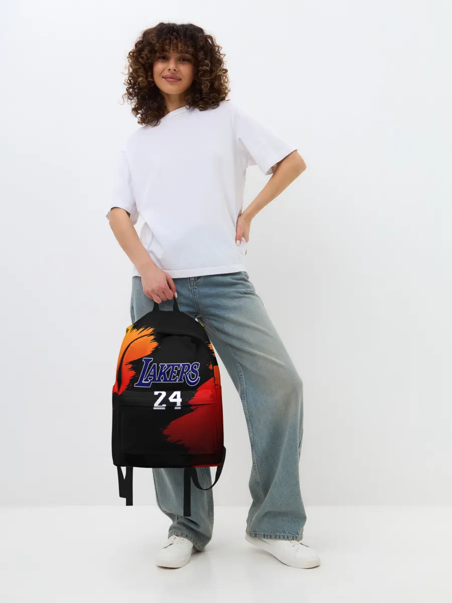 Рюкзак джинсовый / Los Angeles Lakers / Kobe Brya