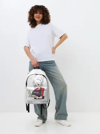 Рюкзак джинсовый / Helltaker