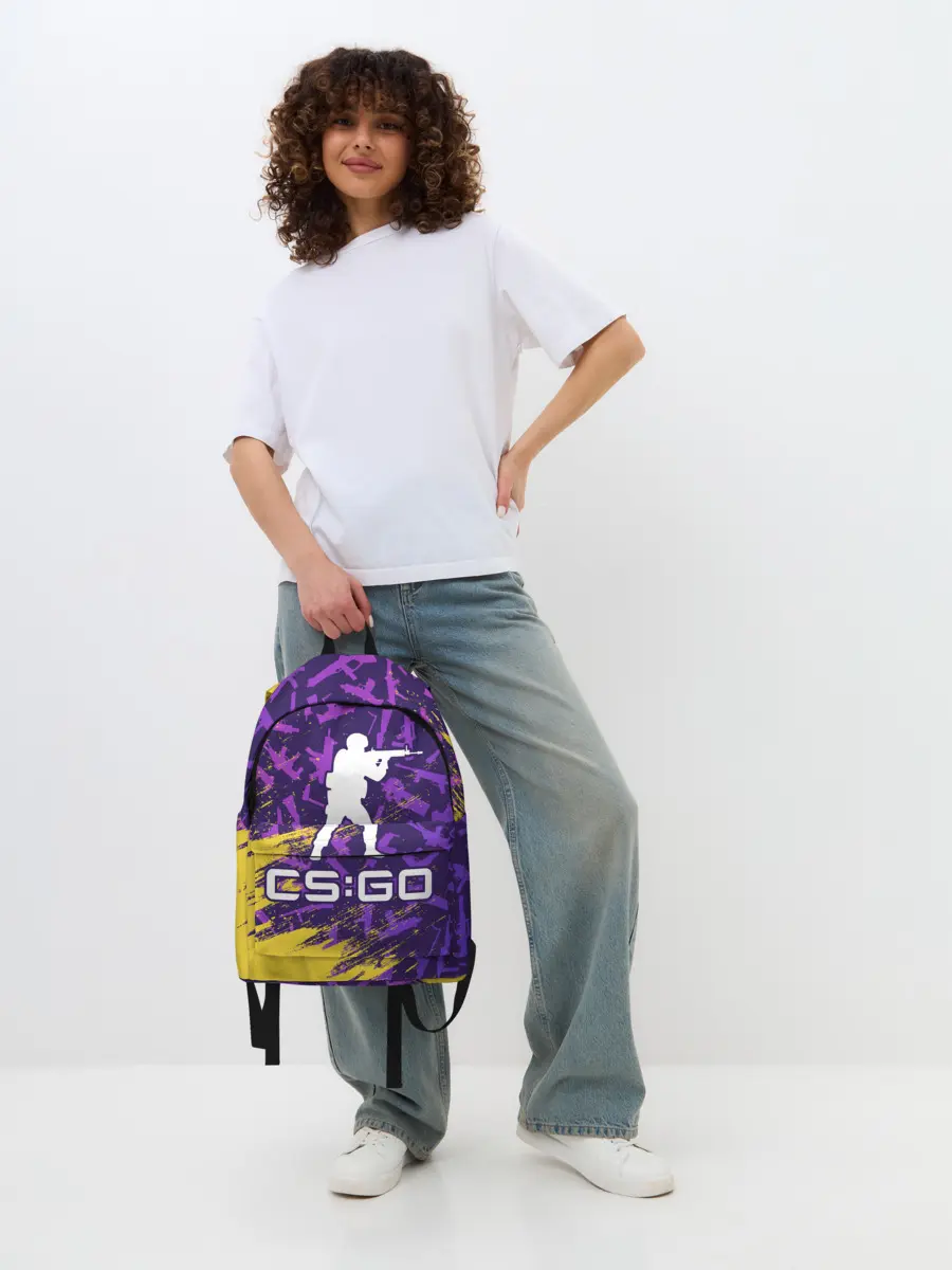 Рюкзак джинсовый / CS GO | КС ГО