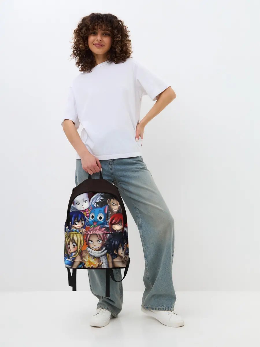 Рюкзак джинсовый / Fairy Tail manga