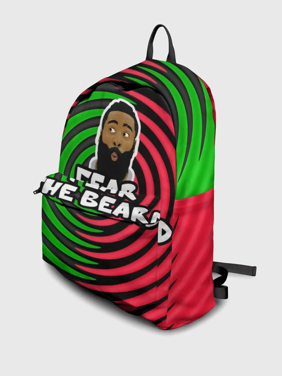 Рюкзак джинсовый / Джеймс Харден - Бойся бороды