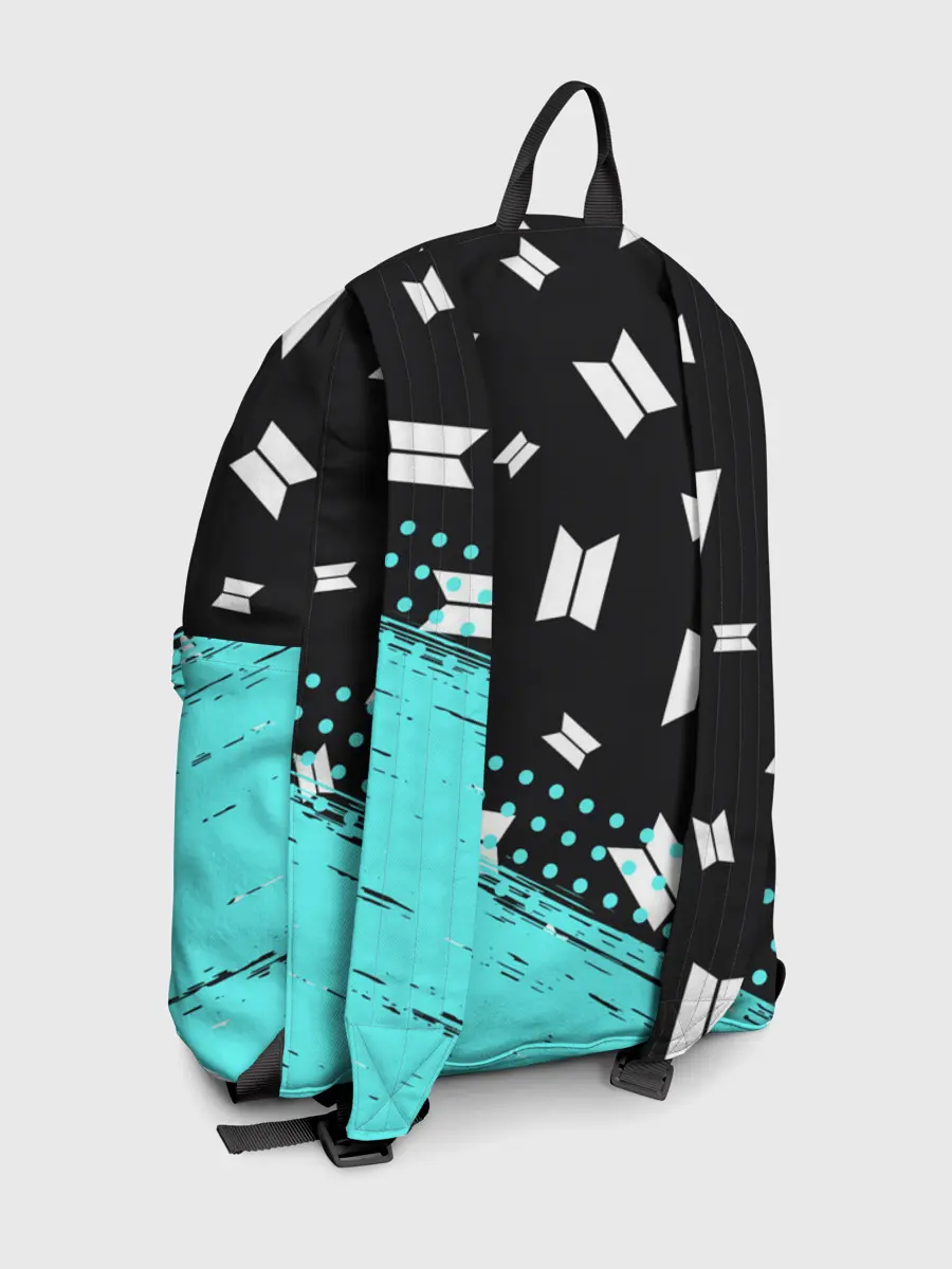 Рюкзак джинсовый / BTS / БТС