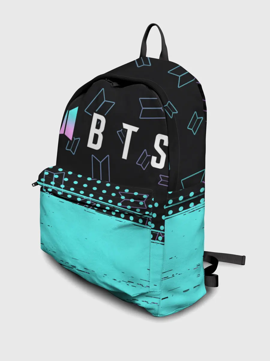 Рюкзак джинсовый / BTS / БТС