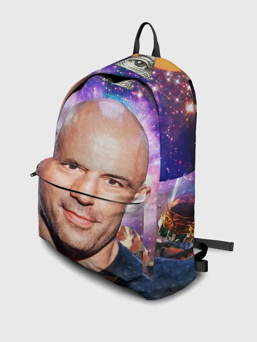 Рюкзак джинсовый / ДЖО РОГАН ПОДКАСТ