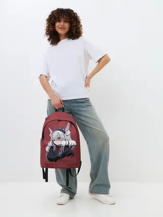 Рюкзак джинсовый / Helltaker