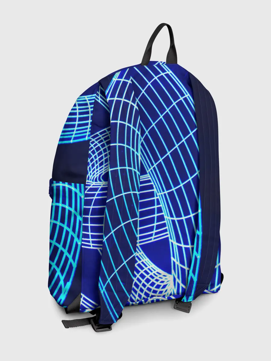 Рюкзак джинсовый / НЕОНОВАЯ СПИРАЛЬ