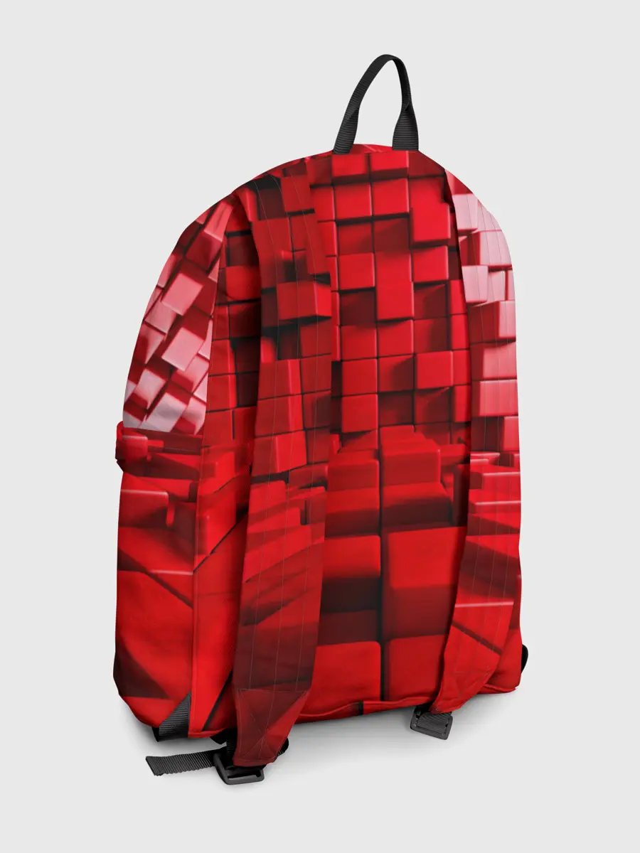 Рюкзак джинсовый / 3D кубики